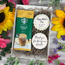 Load image into Gallery viewer, Personalised Iced Biscuit &amp; Coffee Gift Box
