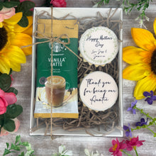 Load image into Gallery viewer, Personalised Iced Biscuit &amp; Coffee Gift Box
