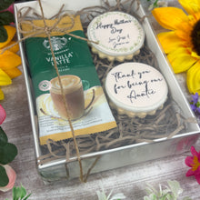 Load image into Gallery viewer, Personalised Iced Biscuit &amp; Coffee Gift Box
