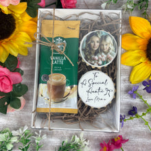 Load image into Gallery viewer, Personalised Coffee &amp; Photo Biscuit Box-The Persnickety Co
