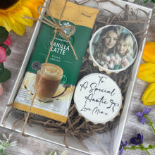 Load image into Gallery viewer, Personalised Coffee &amp; Photo Biscuit Box

