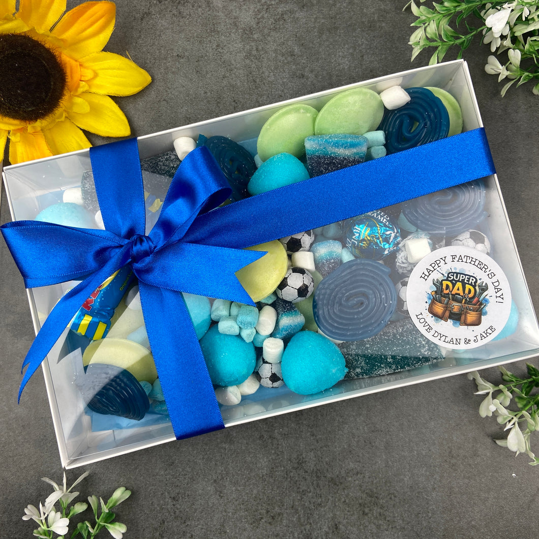 Super Dad Father's Day Personalised Luxury Sweet Box-The Persnickety Co