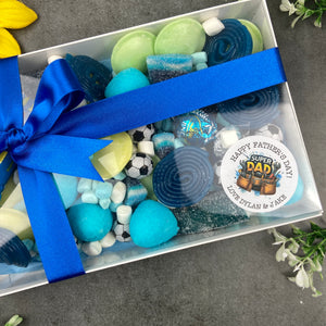 Super Dad Father's Day Personalised Luxury Sweet Box