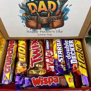 Super Dad Personalised Chocolate Box