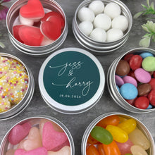 Load image into Gallery viewer, Personalised Wedding Sweet Tins
