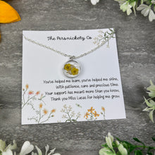 Load image into Gallery viewer, Personalised Teacher Necklace Gift
