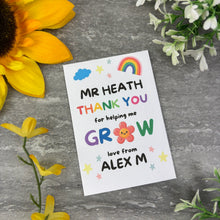 Load image into Gallery viewer, Thank You For Helping me Grow Seed Packet
