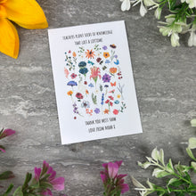 Load image into Gallery viewer, Personalised Teacher Seed Packet Gift
