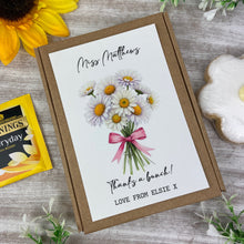 Load image into Gallery viewer, Personalised Teacher Tea &amp; Biscuit Letterbox-The Persnickety Co
