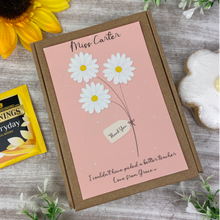 Load image into Gallery viewer, Personalised Teacher Tea &amp; Biscuit Letterbox
