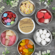 Load image into Gallery viewer, Wedding Sweet Tins with Twine
