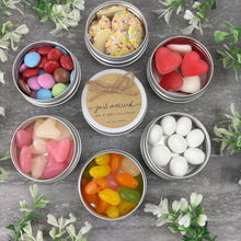 Load image into Gallery viewer, Wedding Sweet Tins with Twine
