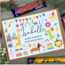 Load image into Gallery viewer, Personalised Cute Happy Birthday Letterbox Gift-The Persnickety Co
