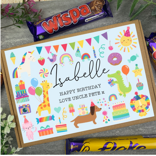 Personalised Cute Happy Birthday Letterbox Gift-The Persnickety Co