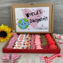 Load image into Gallery viewer, Personalised Valentine’s Sweet Box for Son
