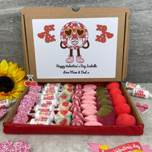 Load image into Gallery viewer, Personalised Valentine’s Sweet Box-The Persnickety Co
