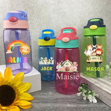 Load image into Gallery viewer, Personalised Kids Water Bottle-The Persnickety Co
