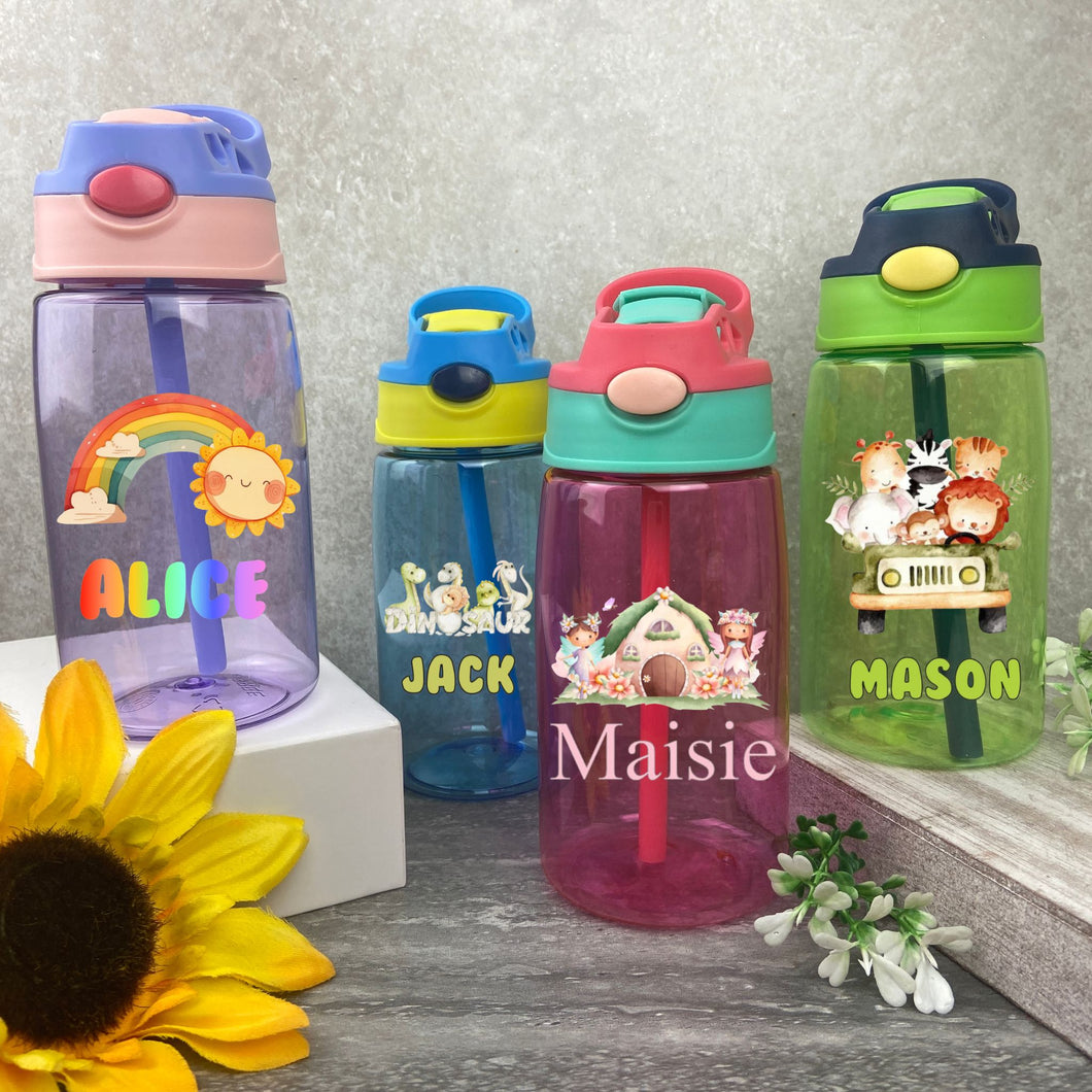 Personalised Kids Water Bottle-The Persnickety Co