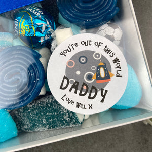 Personalised Daddy Luxury Sweet Box