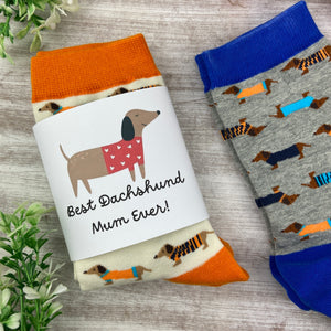 Dachshund Socks - Best Dachshund Mum Ever!