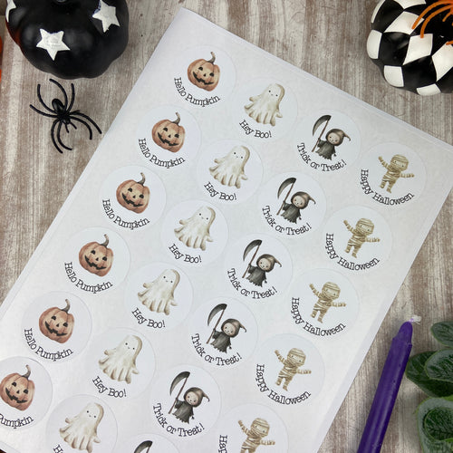 Spooky Halloween Stickers-The Persnickety Co