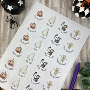 Spooky Halloween Stickers