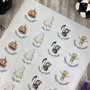 Spooky Halloween Stickers