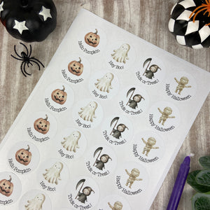 Spooky Halloween Stickers