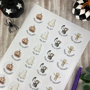 Spooky Halloween Stickers