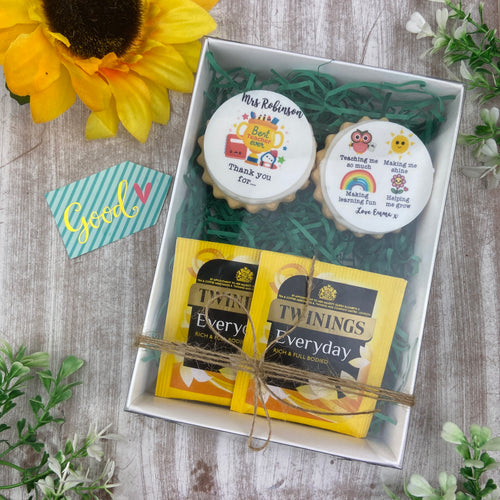 Thank You Teacher Iced Biscuit Box-The Persnickety Co