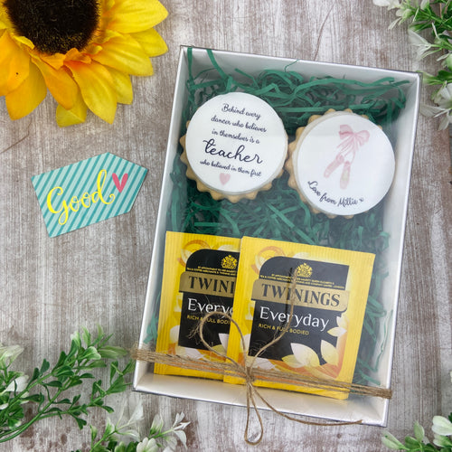 Thank You Dance Teacher Iced Biscuit Box-The Persnickety Co