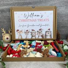 Load image into Gallery viewer, Personalised Christmas Festive Friends Sweet Box
