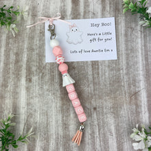 Load image into Gallery viewer, Personalised Ghost Keychain - Custom Name
