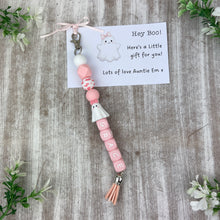 Load image into Gallery viewer, Personalised Ghost Keychain - Custom Name

