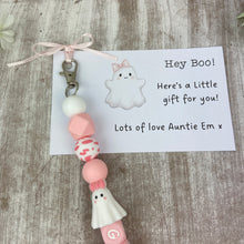 Load image into Gallery viewer, Personalised Ghost Keychain - Custom Name
