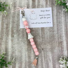 Load image into Gallery viewer, Personalised Ghost Keychain - Custom Name
