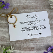 Load image into Gallery viewer, Personalised Mum Keyring-The Persnickety Co
