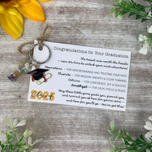 Load image into Gallery viewer, Graduation Crystal Keyring
