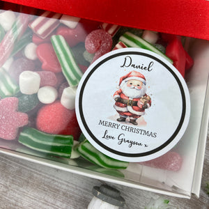 Personalised Christmas Luxury Sweet Box