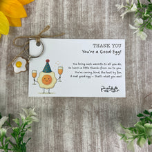 Load image into Gallery viewer, You’re a Good Egg Keyring-The Persnickety Co
