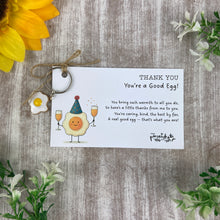 Load image into Gallery viewer, You’re a Good Egg Keyring
