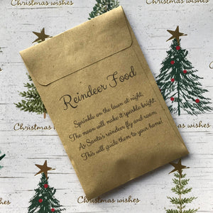 Magic Reindeer Food Kraft Envelope-6-The Persnickety Co