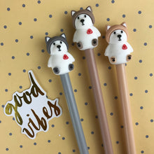 Load image into Gallery viewer, Cute Husky Gel Pen-3-The Persnickety Co
