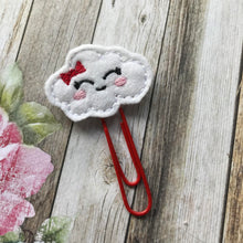 Load image into Gallery viewer, Felt Cloud Paper Clip-3-The Persnickety Co
