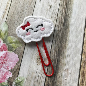 Felt Cloud Paper Clip-3-The Persnickety Co