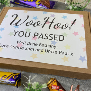 Woo Hoo! You Passed - Personalised Chocolate Box-8-The Persnickety Co