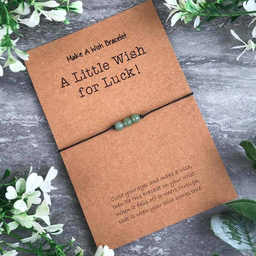 A Little Wish For Luck - Green Aventurine-The Persnickety Co