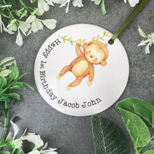 Load image into Gallery viewer, Personalised First Birthday Hanging Decoration-6-The Persnickety Co
