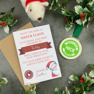 Santa's Nice List Chocolate Medal-The Persnickety Co
