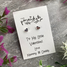Load image into Gallery viewer, To My Little Valentine Earrings-5-The Persnickety Co
